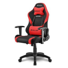 Sillas Gaming SILLA GAMING SHARKOON SKILLER SGS2 JUNIOR NEGRO/ROJO