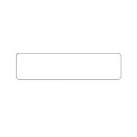 Señalización SIMBOLO ADHESIVO PARA SEÑALIZACION SUELO 200x50 mm TIRA BLANCO BOLSA DE 10