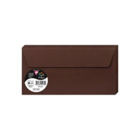 Sobres de alta gama SOBRE CLAIREFONTAINE POLLEN 110x220 120g CACAO PAQUETE DE 20