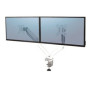 Soportes y brazos para monitores SOPORTE BRAZO MONITOR FELLOWES DOBLE PLATINUM SERIES BLANCO