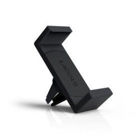 Soportes y bases para portátiles/tablets SOPORTE COCHE GROOVY PARA MOVIL CON GIRO 360º NEGRO