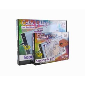 Juegos educativos SOPORTE DE LED OFFICE BOX A3 CALCA Y DIBUJA