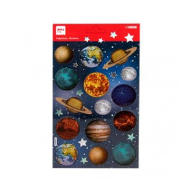 Stickers en bolsa STICKERS APLI BOLSA 1h PLANETAS  (18558)