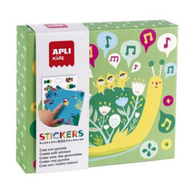 Stickers en caja STICKERS GAME RS APLI KIDS CAJA CARTON LILLIPUT