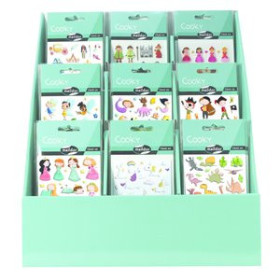 Stickers en bolsa STICKERS MAILDOR COOKY MAGIA EXPOSITOR DE 90