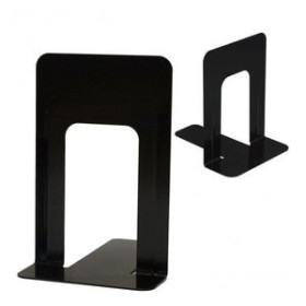 Sujeta libros SUJETA LIBROS SDI GRANDE (228mm) METAL NEGRO PACK DE 2