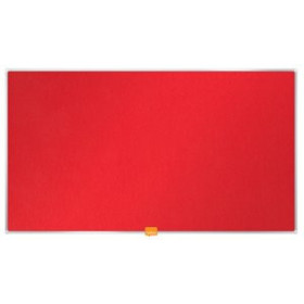 Tableros de avisos (corcho y otros) TABLERO  FIELTRO NOBO PANORAMICA 32" (720x410 mm) ROJO BRILLANTE