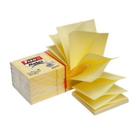 Notas adhesivas reposicionables TACO NOTAS FIXO NOTES 100h  76x76 AMARILLO