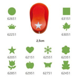 Taladros de figuras y formas TALADRO GOMA EVA FIXO KIDS 2