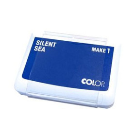 Tampones TAMPON COLOP ARTS&CRAFT MAKE 1   90x50mm AZUL MAR SILENCIOSO