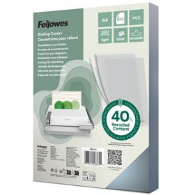 Tapas de PVC TAPA de ENCUADERNAR FELLOWES A4 0