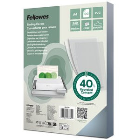 Tapas de PVC TAPA de ENCUADERNAR FELLOWES A4 0
