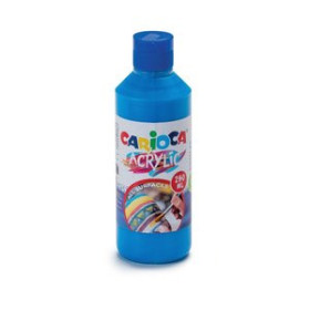 Témperas líquidas TEMPERA CARIOCA ACRILYC LIQUIDA 250 ml (botella) AZUL PRIMARIO