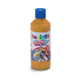 Témperas líquidas TEMPERA CARIOCA ACRILYC LIQUIDA 250 ml (botella) ORO