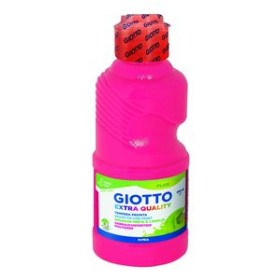 Témperas líquidas TEMPERA GIOTTO LIQUIDA FLUO 250 ml (botella) ROSA