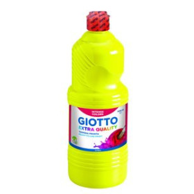 Témperas líquidas TEMPERA GIOTTO LIQUIDA 1000 ml (botella) AMARILLO