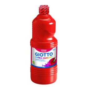Témperas líquidas TEMPERA GIOTTO LIQUIDA 1000 ml (botella) BERMELLON