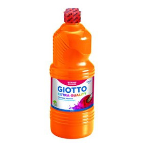 Témperas líquidas TEMPERA GIOTTO LIQUIDA 1000 ml (botella) NARANJA