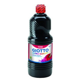 Témperas líquidas TEMPERA GIOTTO LIQUIDA 1000 ml (botella) NEGRO