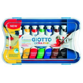 Témperas clásicas TEMPERA GIOTTO 12 ml (tubo) ESTUCHE de  7