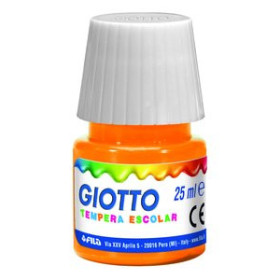 Témperas clásicas TEMPERA GIOTTO 25 ml NARANJA