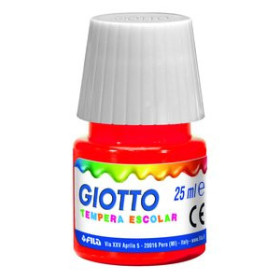 Témperas clásicas TEMPERA GIOTTO 25 ml ROJO
