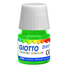Témperas clásicas TEMPERA GIOTTO 25 ml VERDE ESMERALDA