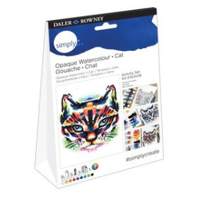 Témperas clásicas TEMPERA GOUACHE DALER ROWNEY SIMPLY ACTIVITY SET