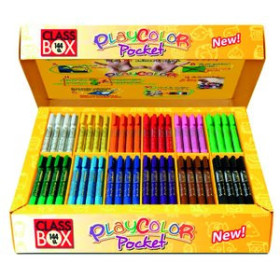 Témperas sólidas TEMPERA INSTANT SOLIDA PLAYCOLOR POCKET 5Gr. CLASS-BOX de 144