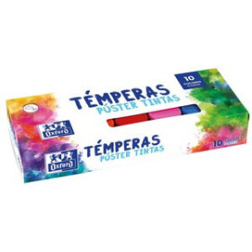 Témperas clásicas TEMPERA OXFORD 20 ml (bote) ESTUCHE de 10
