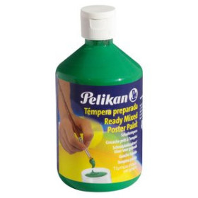 Témperas líquidas TEMPERA PELIKAN LIQUIDA 500 ml (bote) 742/500L VERDE CLARO Nº155
