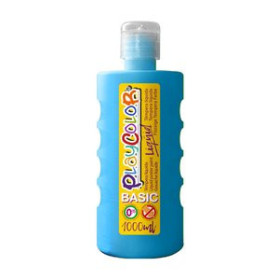 Témperas líquidas TEMPERA PLAYCOLOR LIQÜID LIQUIDA 1000 ml (botella) AZUL CLARO