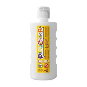 Témperas líquidas TEMPERA PLAYCOLOR LIQÜID LIQUIDA 1000 ml (botella) BLANCO