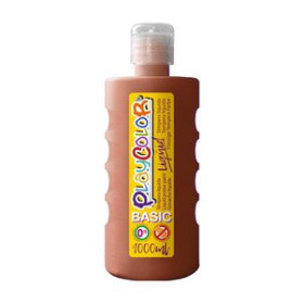 Témperas líquidas TEMPERA PLAYCOLOR LIQÜID LIQUIDA 1000 ml (botella) MARRON