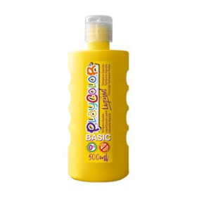 Témperas líquidas TEMPERA PLAYCOLOR LIQÜID LIQUIDA 500 ml (botella) AMARILLO