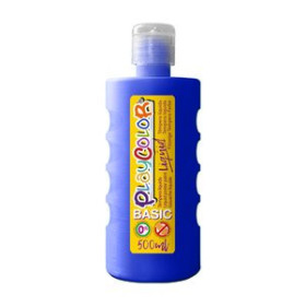 Témperas líquidas TEMPERA PLAYCOLOR LIQÜID LIQUIDA 500 ml (botella) AZUL OSCURO