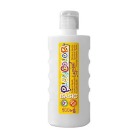 Témperas líquidas TEMPERA PLAYCOLOR LIQÜID LIQUIDA 500 ml (botella) BLANCO