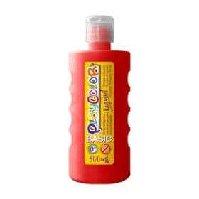 Témperas líquidas TEMPERA PLAYCOLOR LIQÜID LIQUIDA 500 ml (botella) ROJO