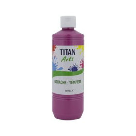 Témperas líquidas TEMPERA TITAN ARTS CREATIVE ESCOLAR 500ml MAGENTA