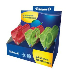 Tijeras escolares TIJERAS ESCOLARES PELIKAN FANCY 5 SURTIDO EXPOSITOR de 24