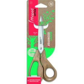 Tijeras TIJERAS MAPED ADVANCED WOOD 18 cm. ASIMETRICA