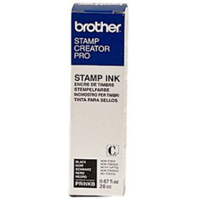Tinta para tampón TINTA BROTHER REENTINTADO 20 cc. NEGRO