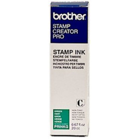 Tinta para tampón TINTA BROTHER REENTINTADO 20 cc. VERDE