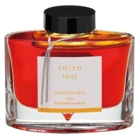 Tinta para estilográficas TINTA ESTILOGRAFICA PILOT IROSHIZUKU TINTERO 50ml TO-RO