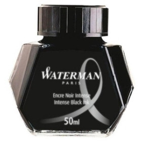 Tinta para estilográficas TINTA ESTILOGRAFICA WATERMAN FRASCO 50 ml. NEGRO
