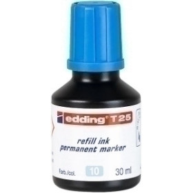 Tinta para marcadores permanentes TINTA ROTULADOR EDDING FRASCO 30 ml. T25 AZUL CLARO