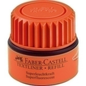 Tinta para fluorescentes TINTA ROTULADOR FABER-CASTELL FRASCO 30 ml. TEXTLINER 48 NARANJA