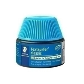 Tinta para marcadores permanentes TINTA ROTULADOR STAEDTLER 364 FLUORESCENTE FRASCO 30 ml. AZUL