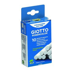Tizas y portatizas TIZAS BLANCO CAJA C/10 GIOTTO ROBERC. BL.10