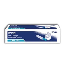 Originales laser TONER EPSON S050318 ACULASER CX21N/21NF CIAN (5.000 PÁG.)